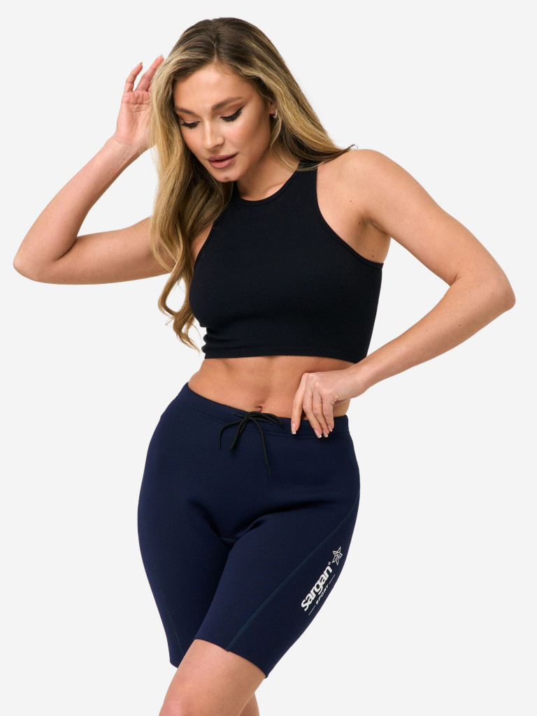 Неопреновые шорты женские 2мм на затяжке для водного спорта SARGAN Sport