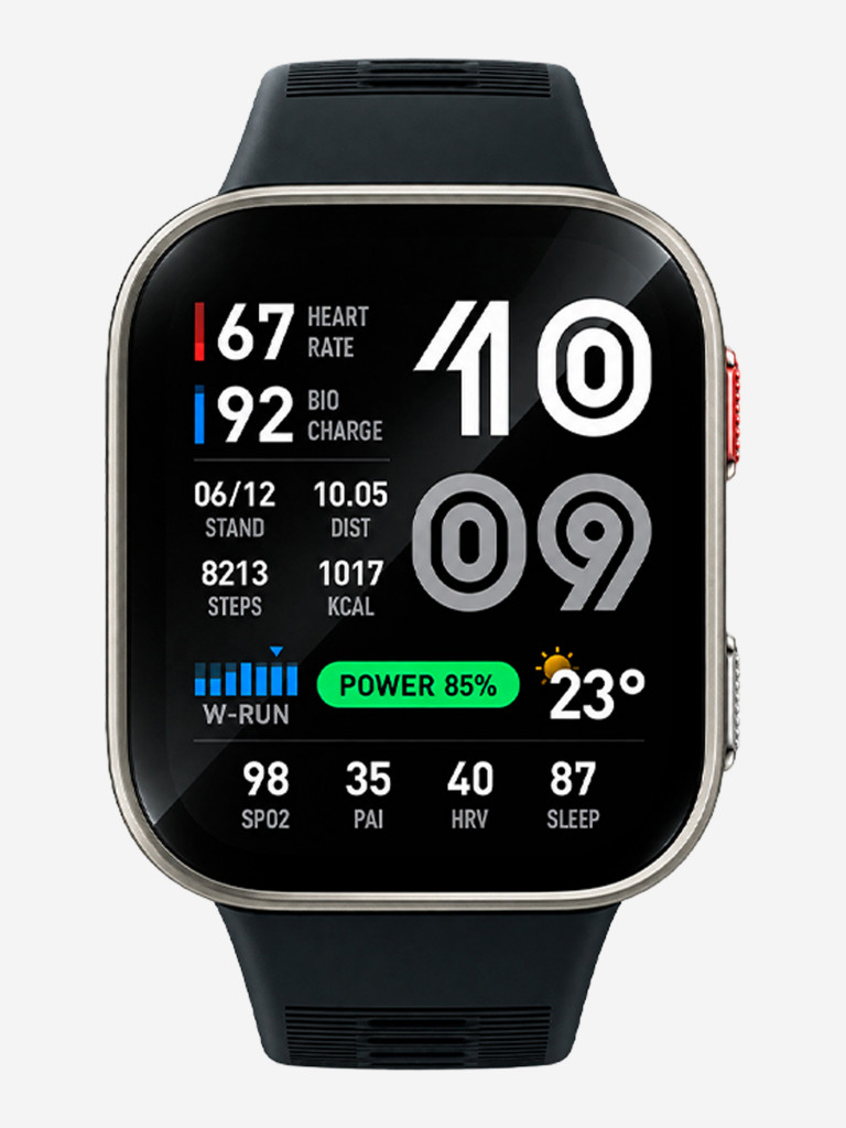 Умные часы Amazfit Bip Max, серебристый