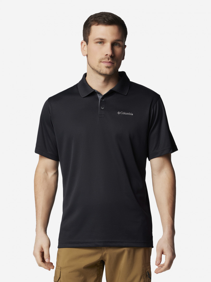 Поло с коротким рукавом мужское Columbia Utilizer Polo Черный 3599₽