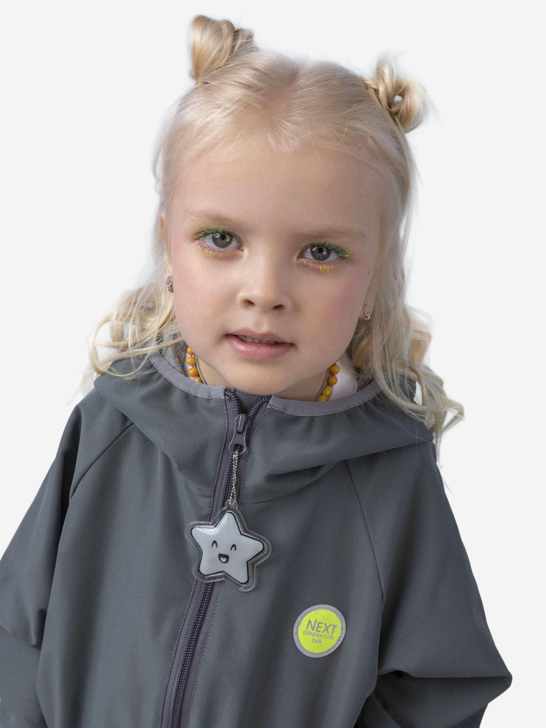 Ветровка для девочки batik Никвэй холодный зеленый