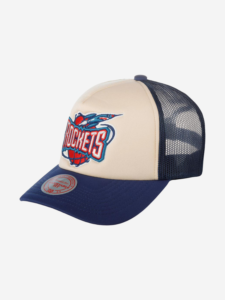 Бейсболка с сеточкой MITCHELL NESS 5HSSSH21323-HROOFWH Houston Rockets NBA