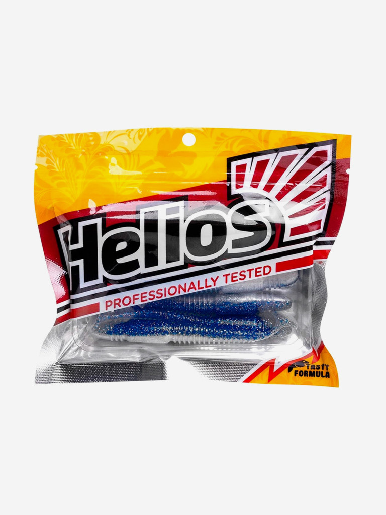 Мягкая приманка Helios Minoga, 3,75" / 9,5 см, Blue Pearl, 5 штук (HS-17-049)