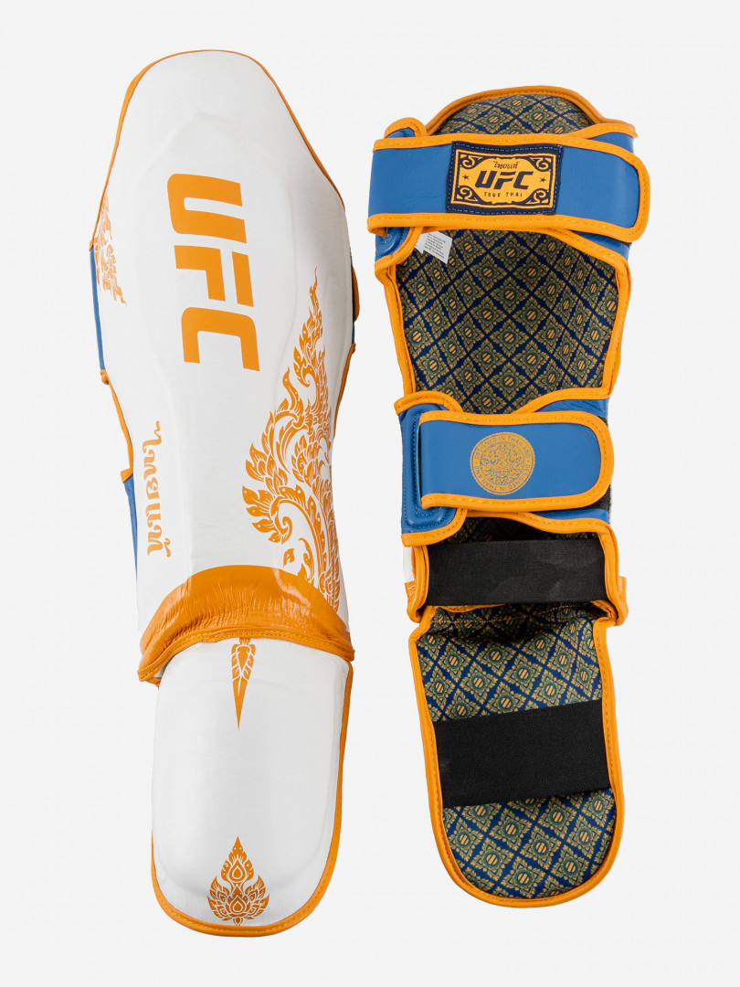 фото Защита голени ufc premium true thai, белый