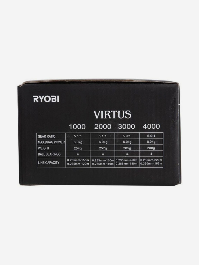 Катушка спиннинговая безынерционная RYOBI Virtus 1000