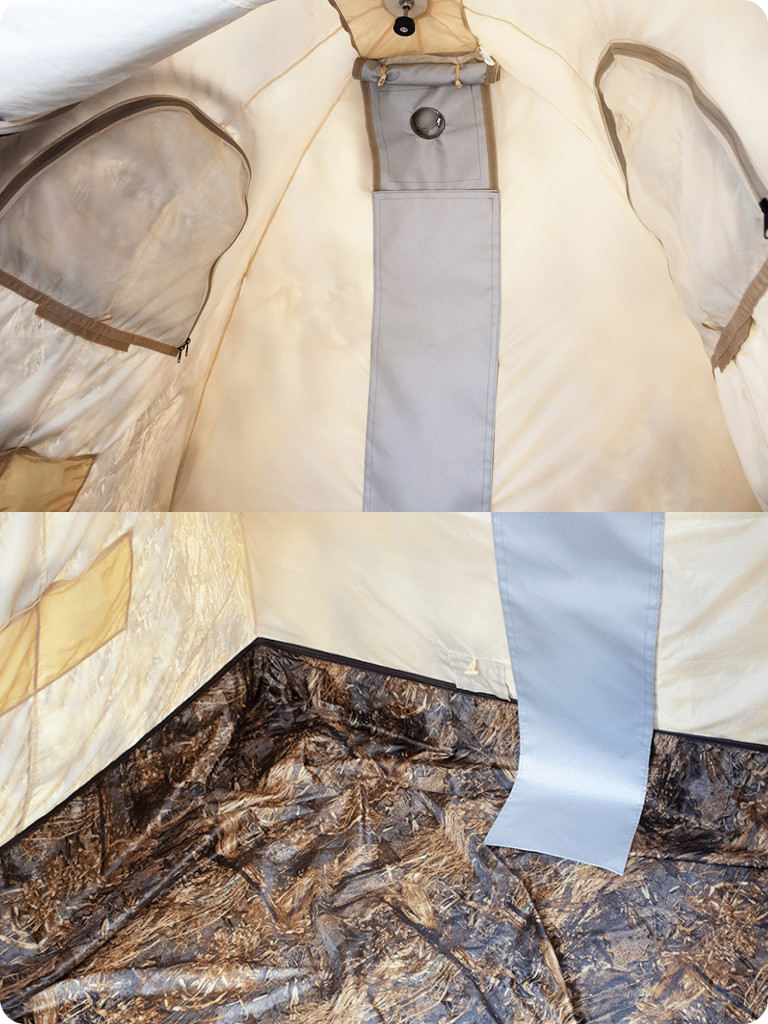 Палатка всесезонная МФП-2 Берег, Камыш, двухслойная, в чехле