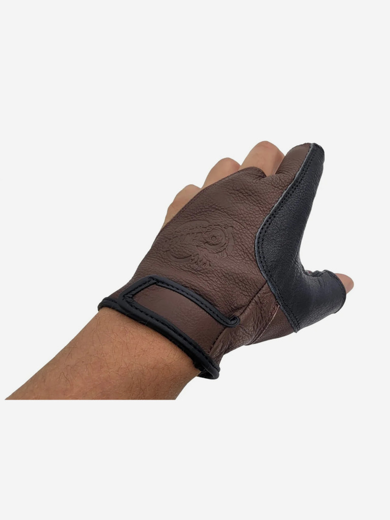 Перчатка для упора Centershot (кожа) L