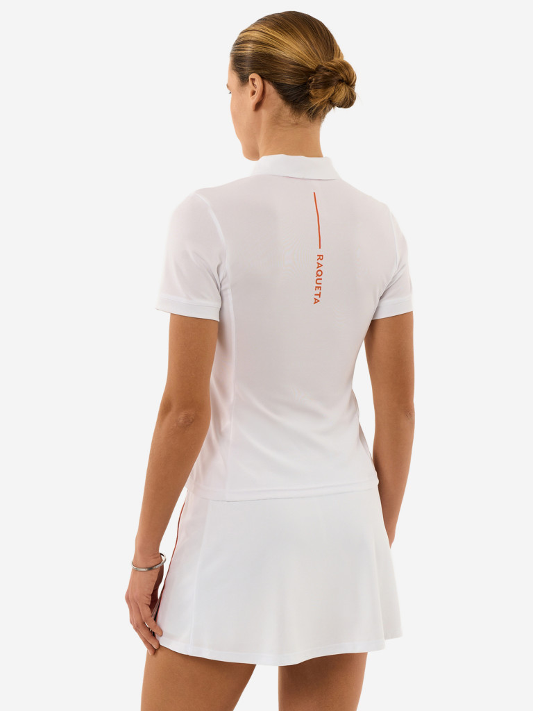 Поло женское RAQUETA SPORT Clasico, White