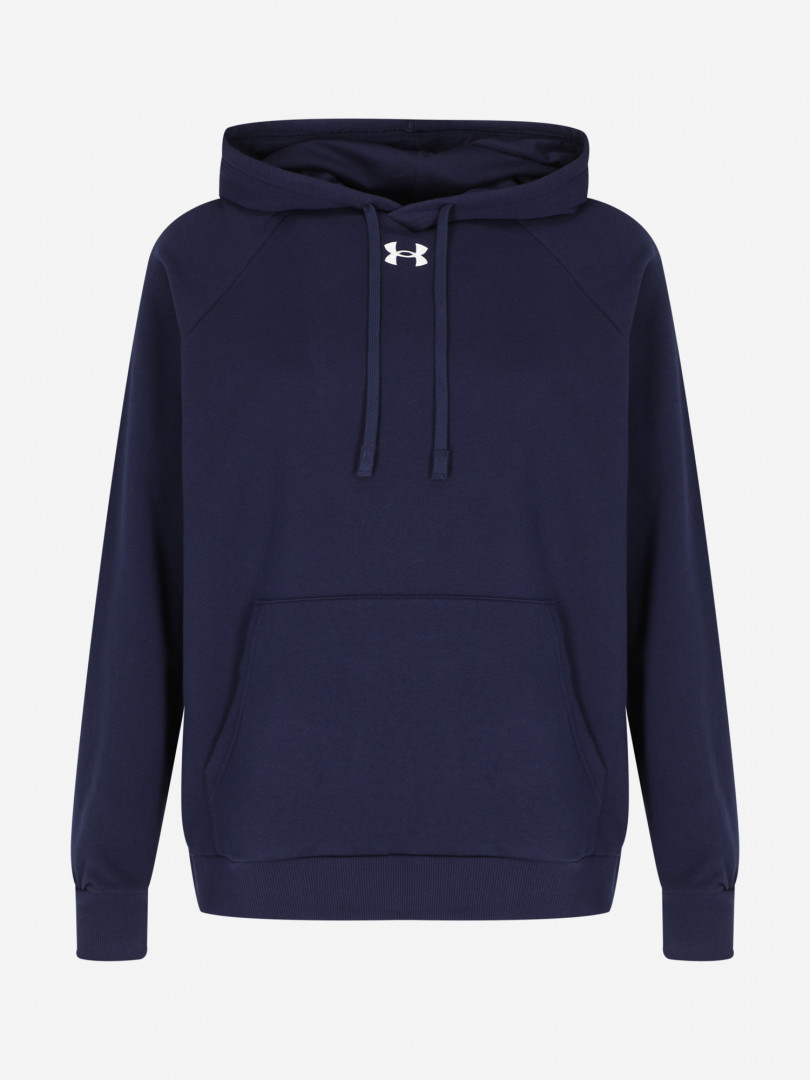 фото Джемпер флисовый мужской under armour rival fleece, синий