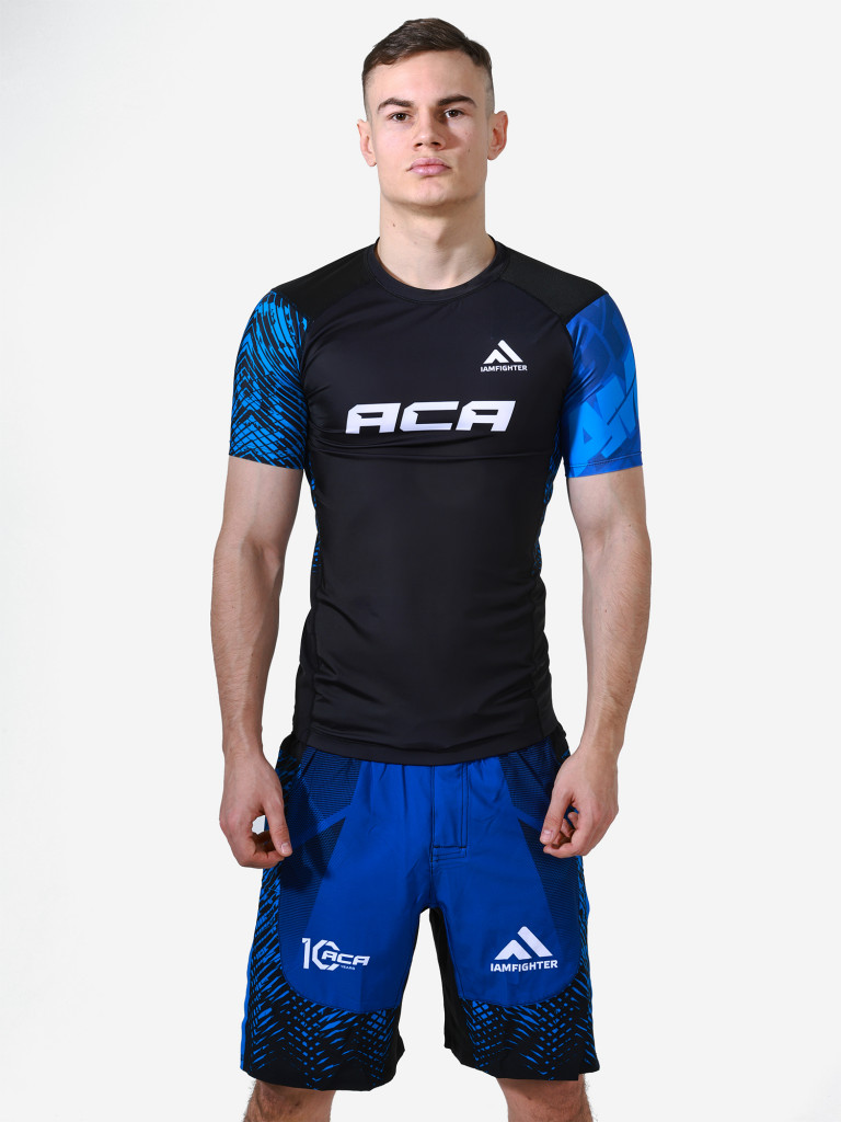 Рашгард с коротким рукавом ACA&IAMFIGHTER