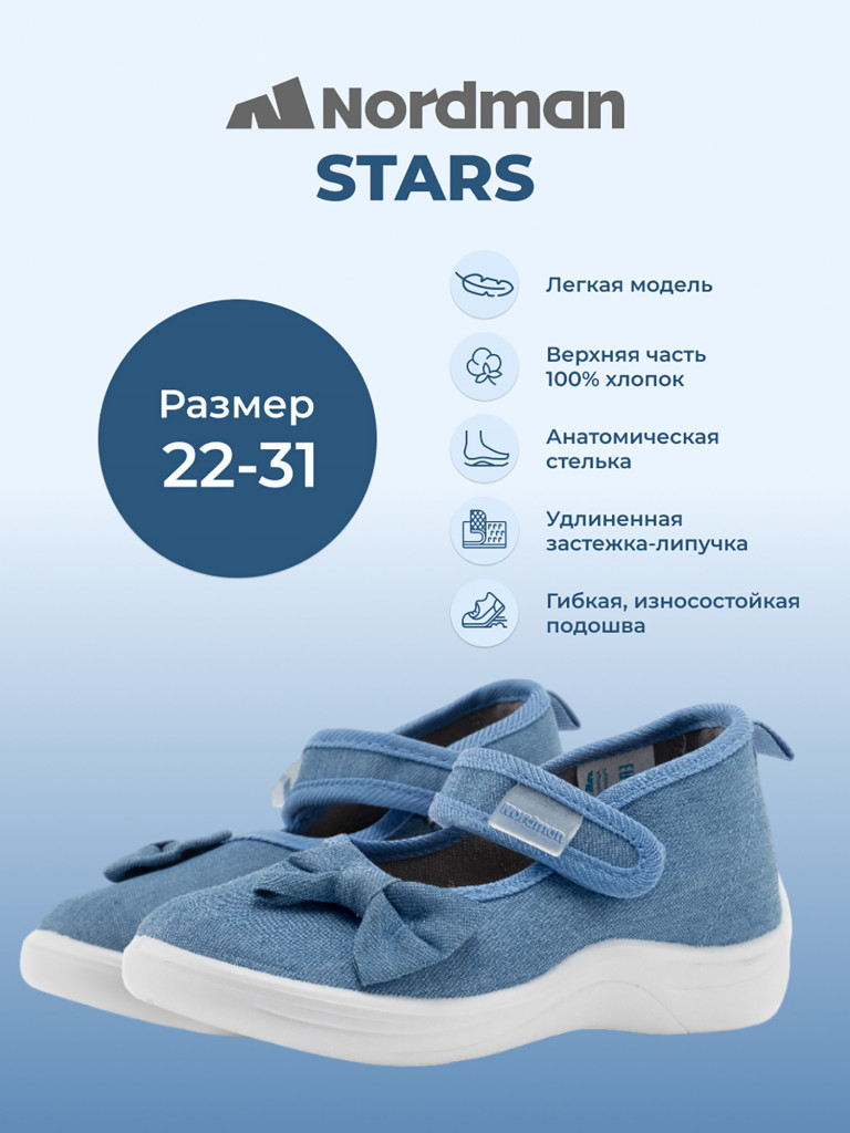 Сандалии детские Nordman Stars