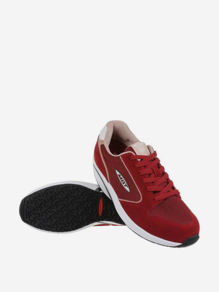Кроссовки MBT Anti Slip Wear Resistant Low Top Casual Shoes Unisex Vintage Red