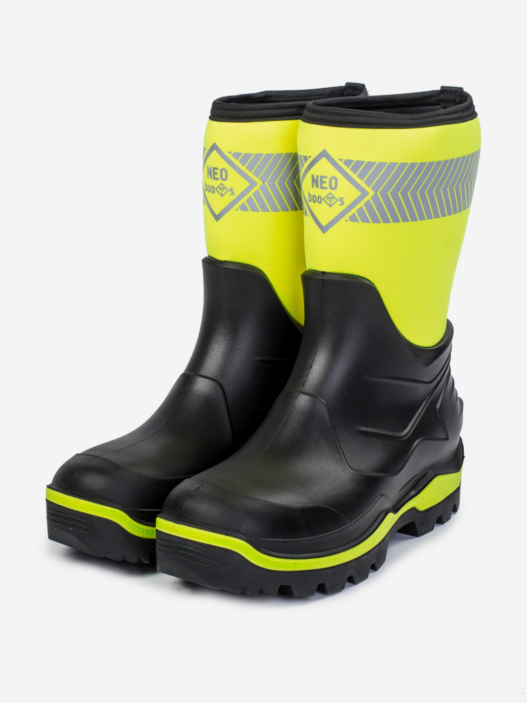 Сапоги полиуретановые (укороченный вариант) с верхом из неопрена "NEO BOOTS"