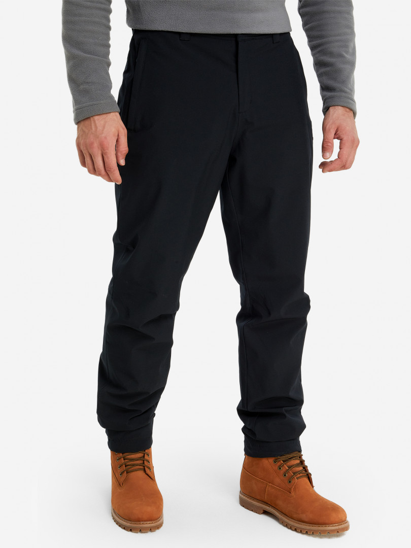 фото Брюки утепленные мужские luhta jalkosalmi, черный