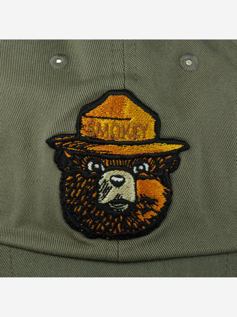 Бейсболка AMERICAN NEEDLE 20001C-SBEAR Smokey Bear Washed Slouch