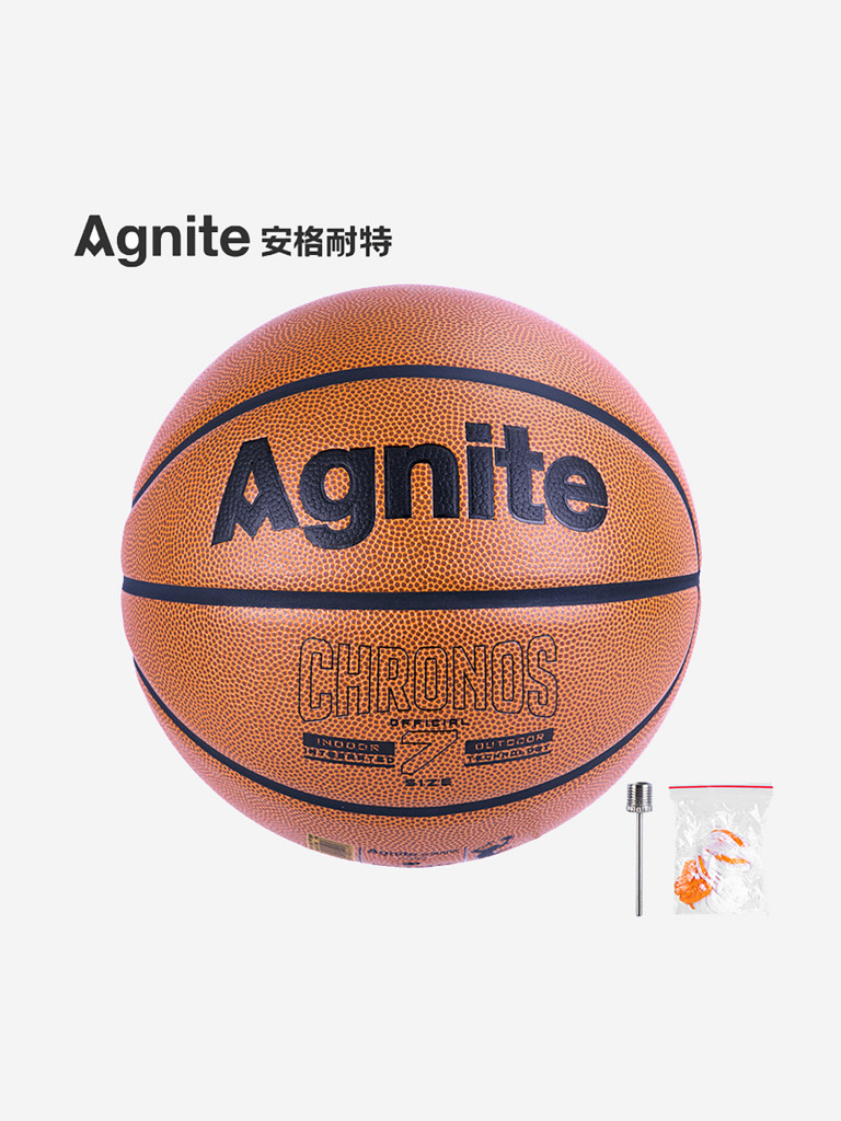 Мяч баскетбольный Agnite Seamless PU Basketball (Chronos) №7