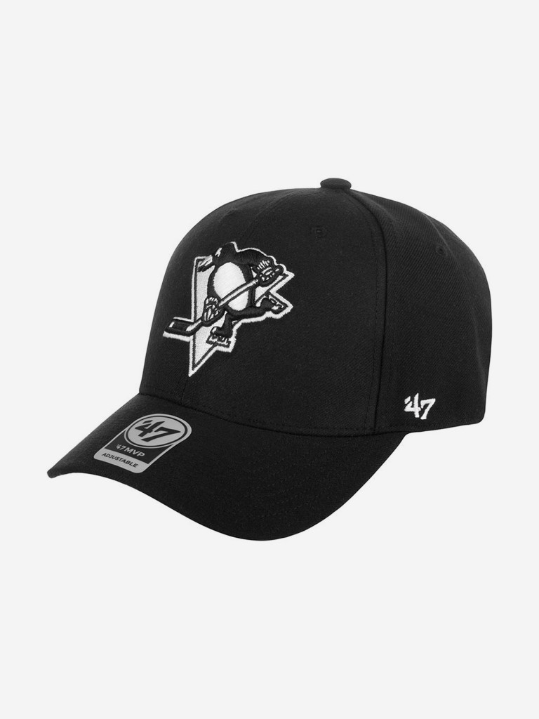 Бейсболка 47 BRAND H-MVPSP15WBP Pittsburgh Penguins NHL (черный)