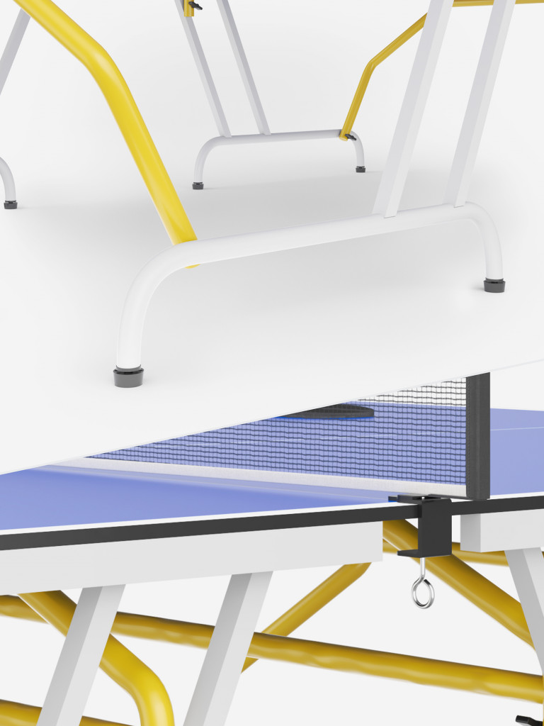Теннисный стол UNIX Line Simple Indoor 12mm MDF (Blue)