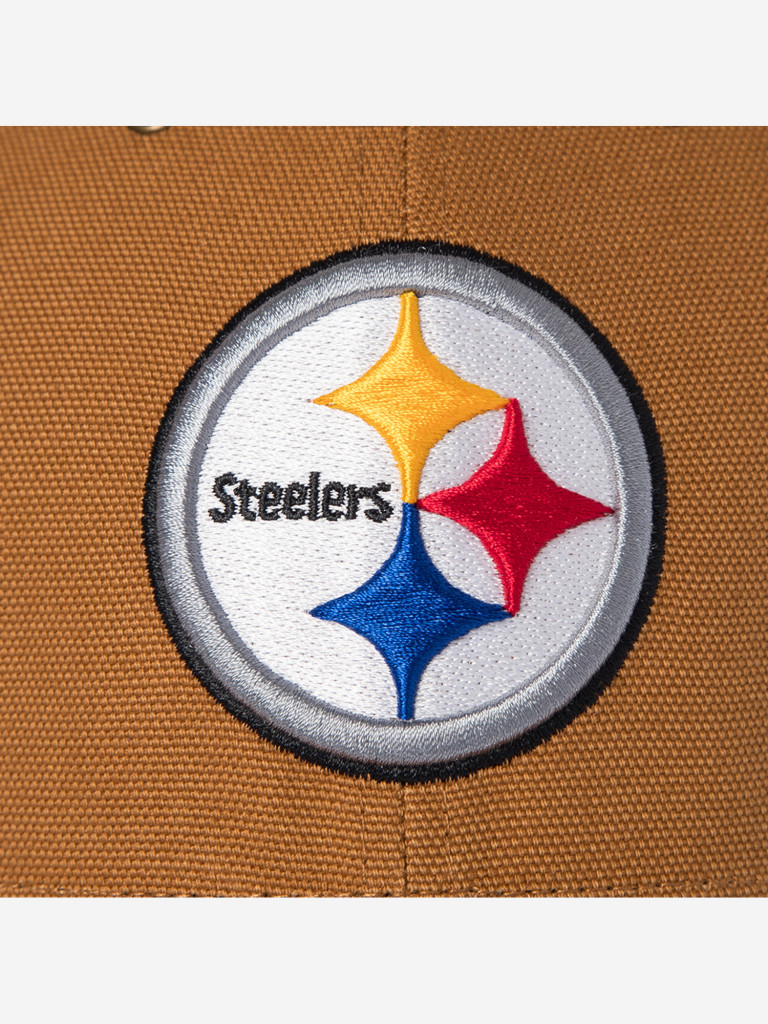 Бейсболка 47 BRAND Carhartt collab Pittsburgh Steelers NFL (коричневый)