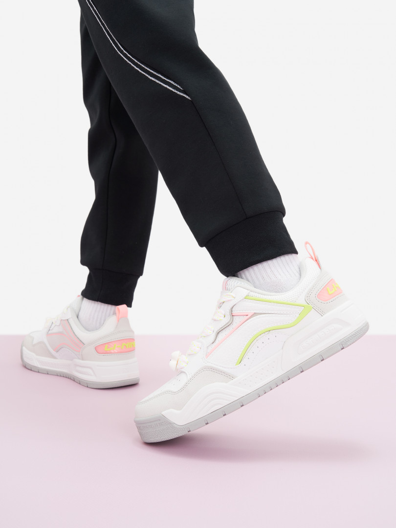 фото Кеды для девочек li-ning, белый