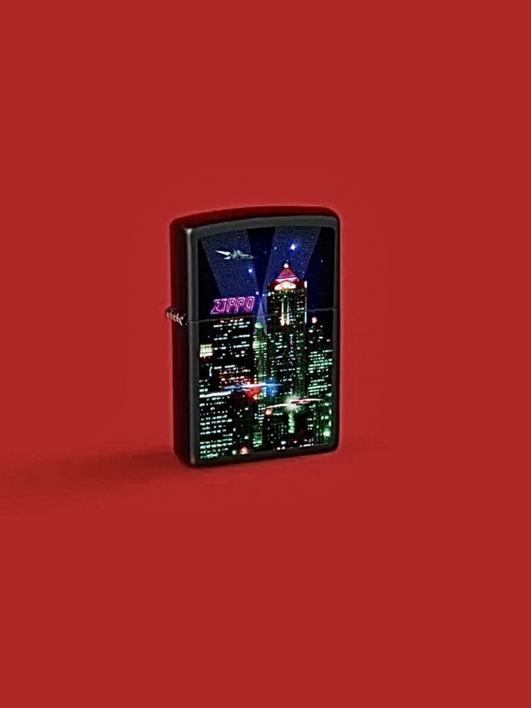Зажигалка бензиновая ZIPPO 48506 Cyber City