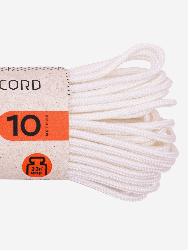 Паракорд 275 T-Gear x CORD nylon 10м (White)