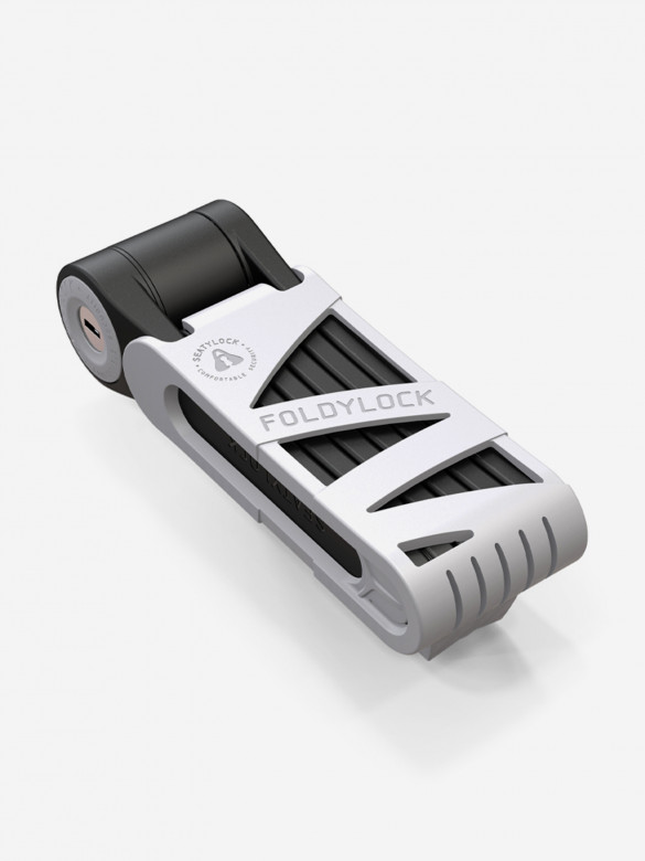 Замок складной Seatylock Foldylock Mini, светло серый
