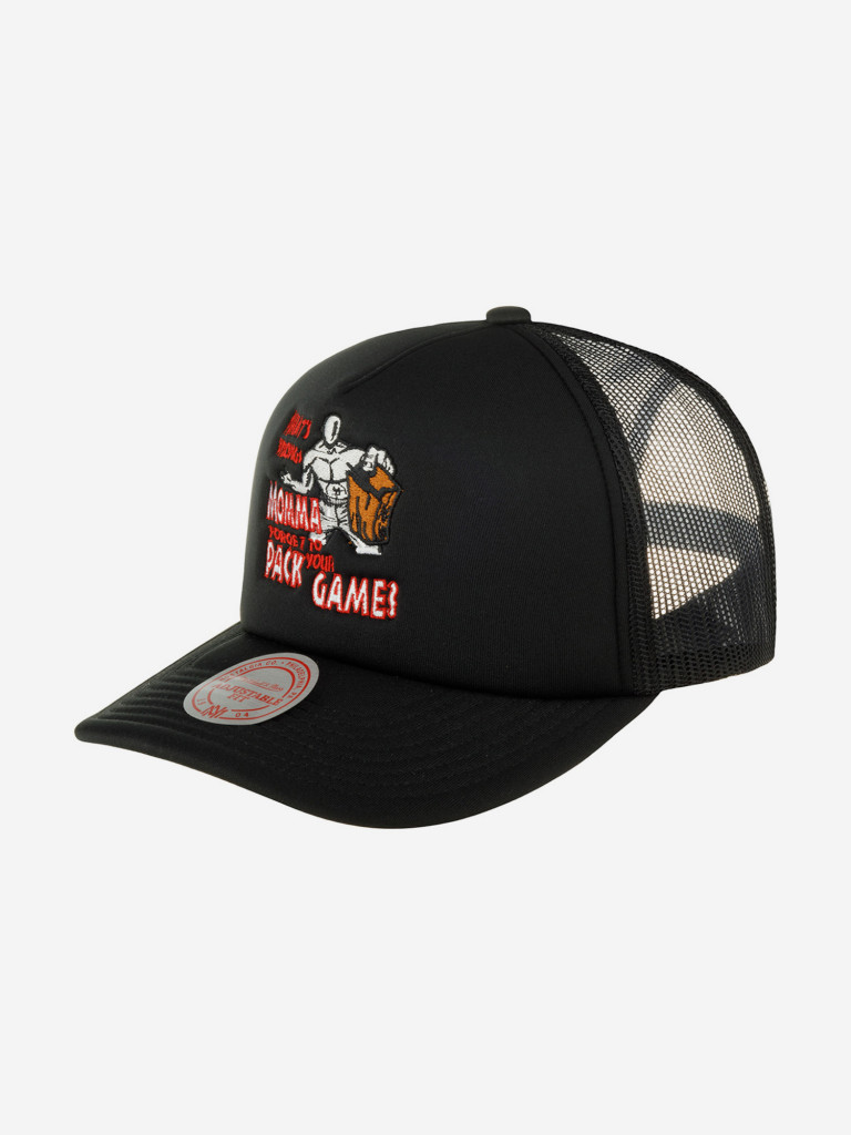 Бейсболка с сеточкой MITCHELL NESS HHSS6883-CLBYYPPPBLCK And 1 (черный)