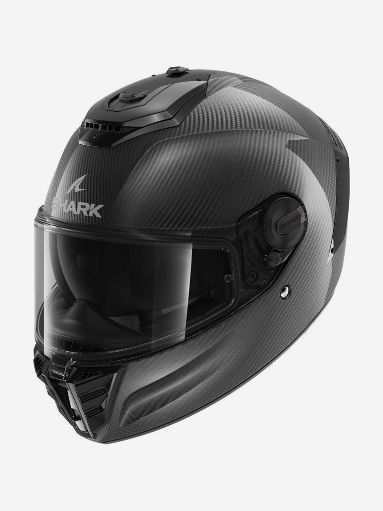 Мотошлем интеграл Shark SPARTAN RS CARBON SKIN VISOR IN THE BOX Glossy Carbon