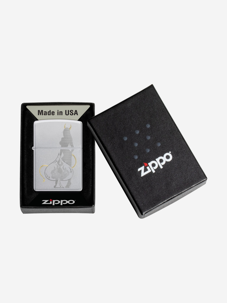 Зажигалка бензиновая ZIPPO 48658 Devilish Ace