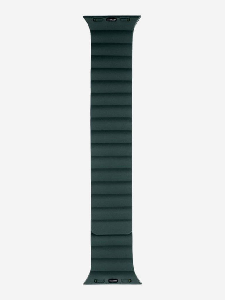 Ремешок для часов Apple Watch 41/40/38 mm Mutural Оригинал, ультралегкий силиконовый на магните — зеленый