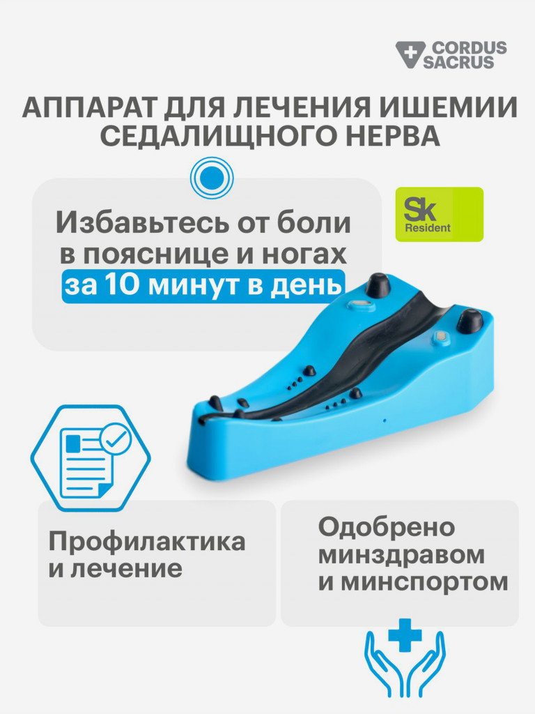 Массажер для шеи и поясницы Sacrus mag
