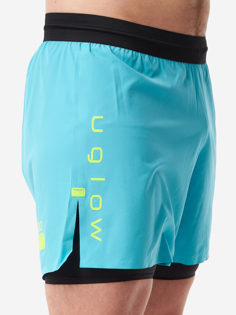 Шорты мужские UGLOW, голубой желтый