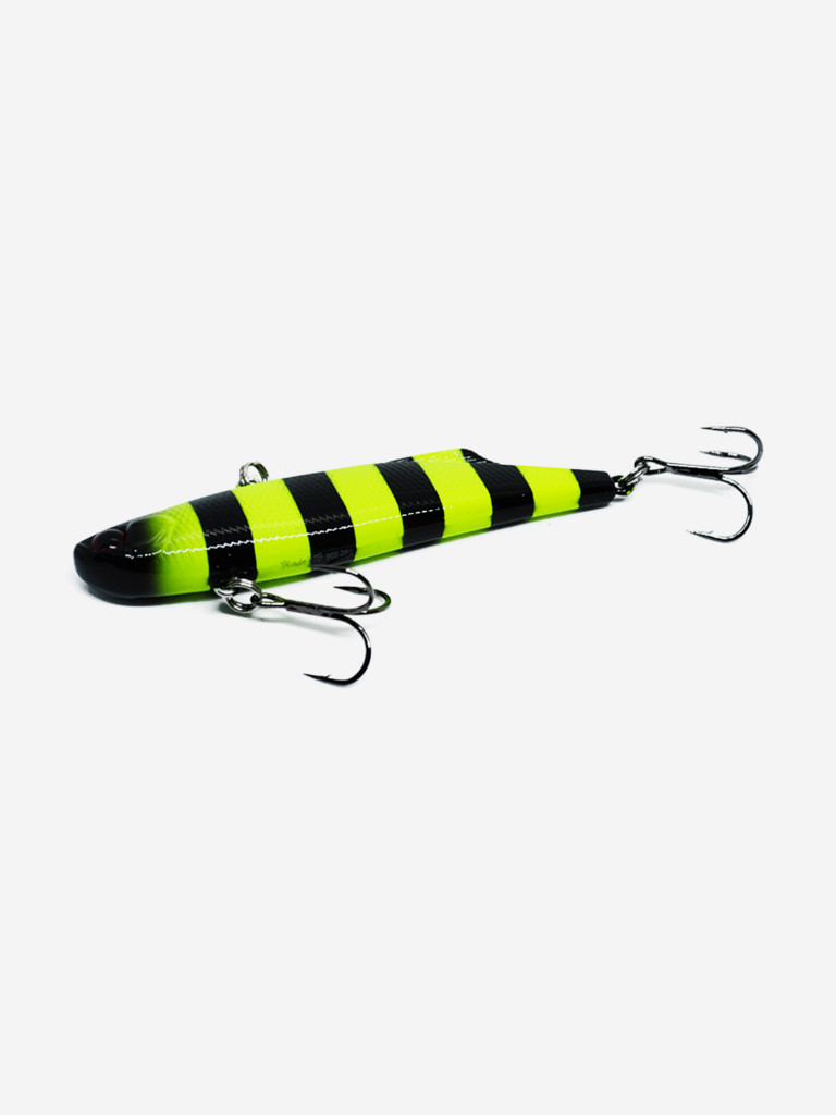 Воблер Mottomo Blade VIB 105S 41g Chartreuse Black