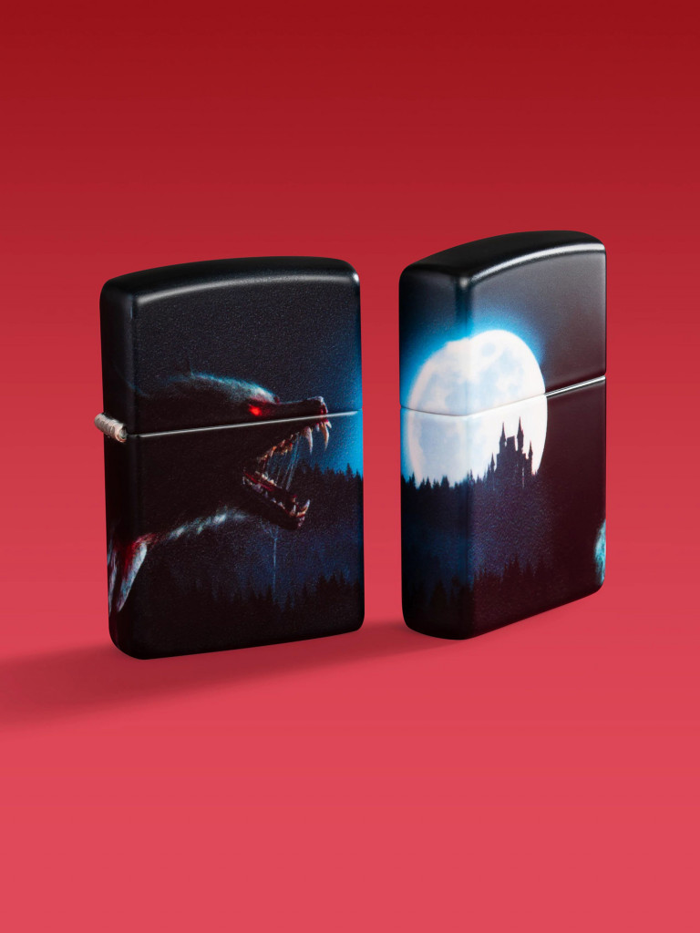 Зажигалка бензиновая ZIPPO 48923 Horror Wolf