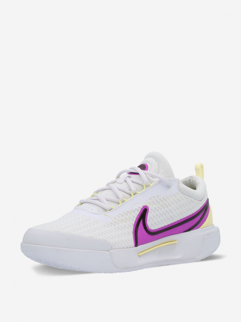 фото Кроссовки женские nike court air zoom pro, белый