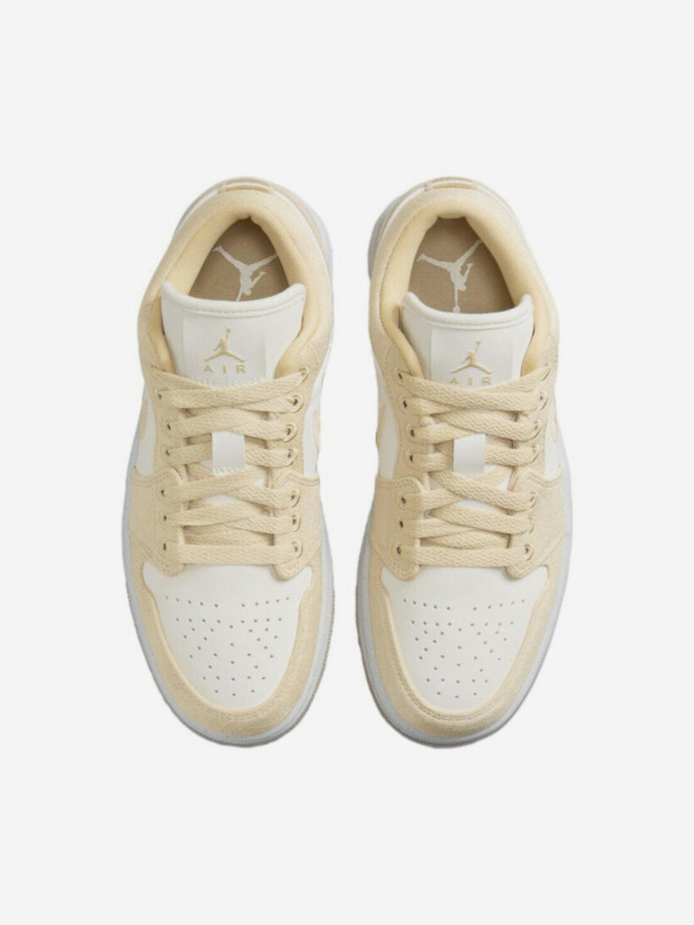 Кеды женские Jordan 1 Low Se Team Gold