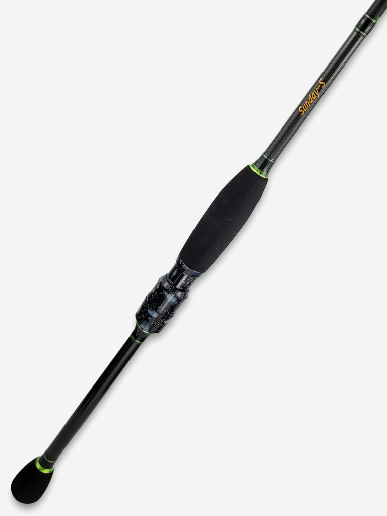 Спиннинг для рыбалки Fish Crystal SUNDAY-S 702UL-S-20 (цельная вершинка) 2.10м 0.5-5гр, 2 секц.