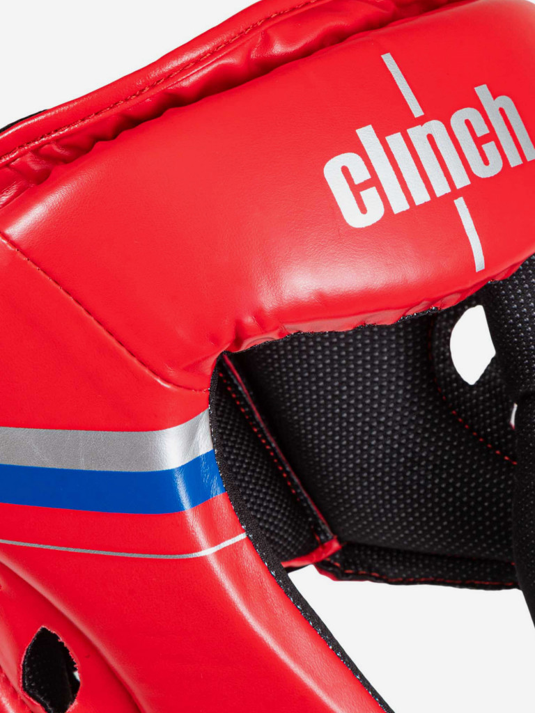 Шлем боксерский Clinch Olimp красный