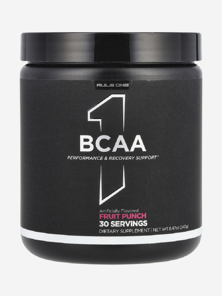 Аминокислоты Rule 1 BCAA , 240 г, Фруктовый пунш