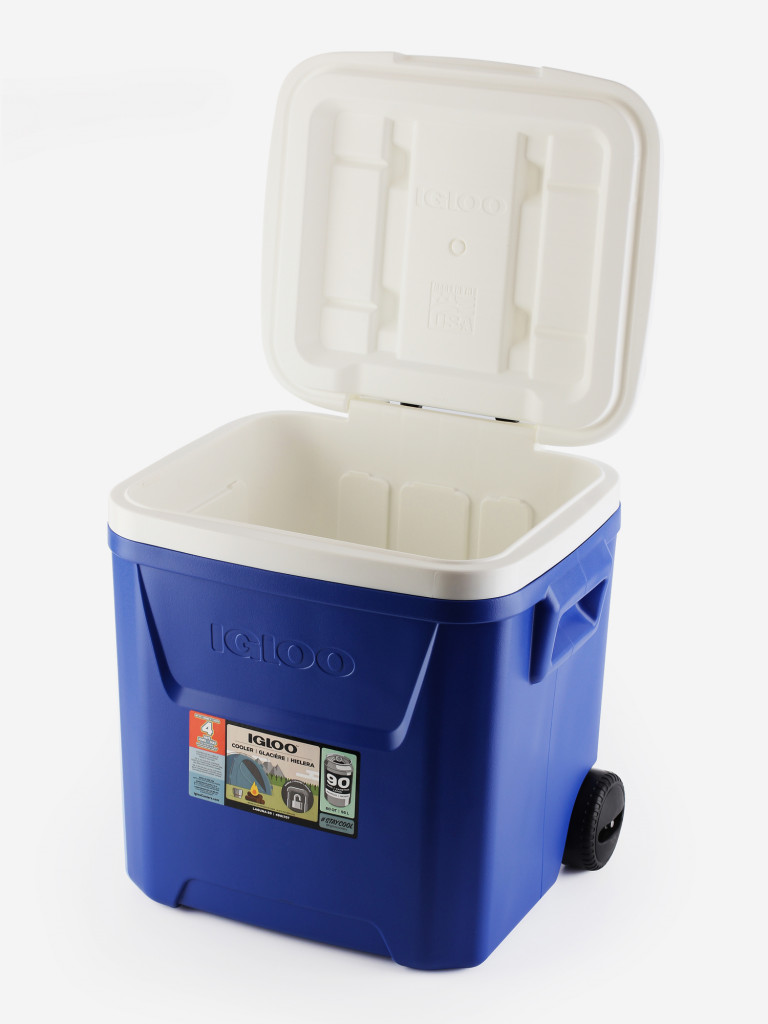 Термоконтейнер IGLOO Laguna 60 qt roller, 56 л, синий