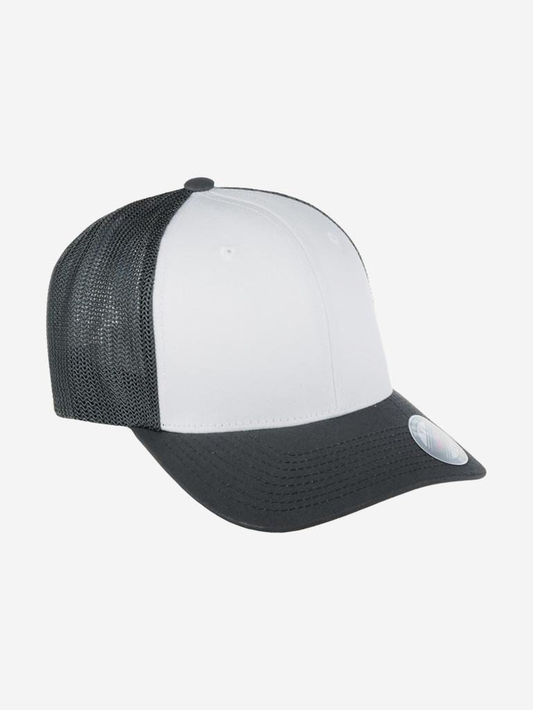 Бейсболка с сеточкой FLEXFIT 6511CF (серый)