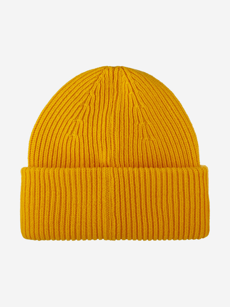 Шапка с отворотом STETSON 8599382 BEANIE WOOL (желтый)