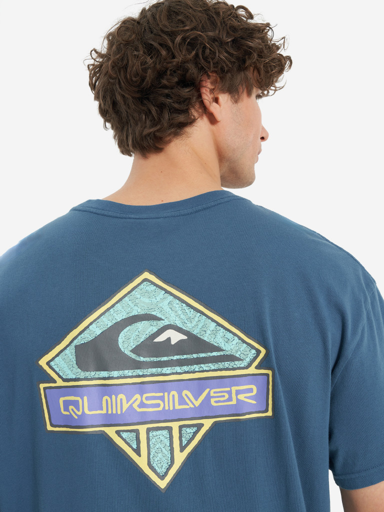 Футболка мужская оверсайз Quiksilver Crystal Jet