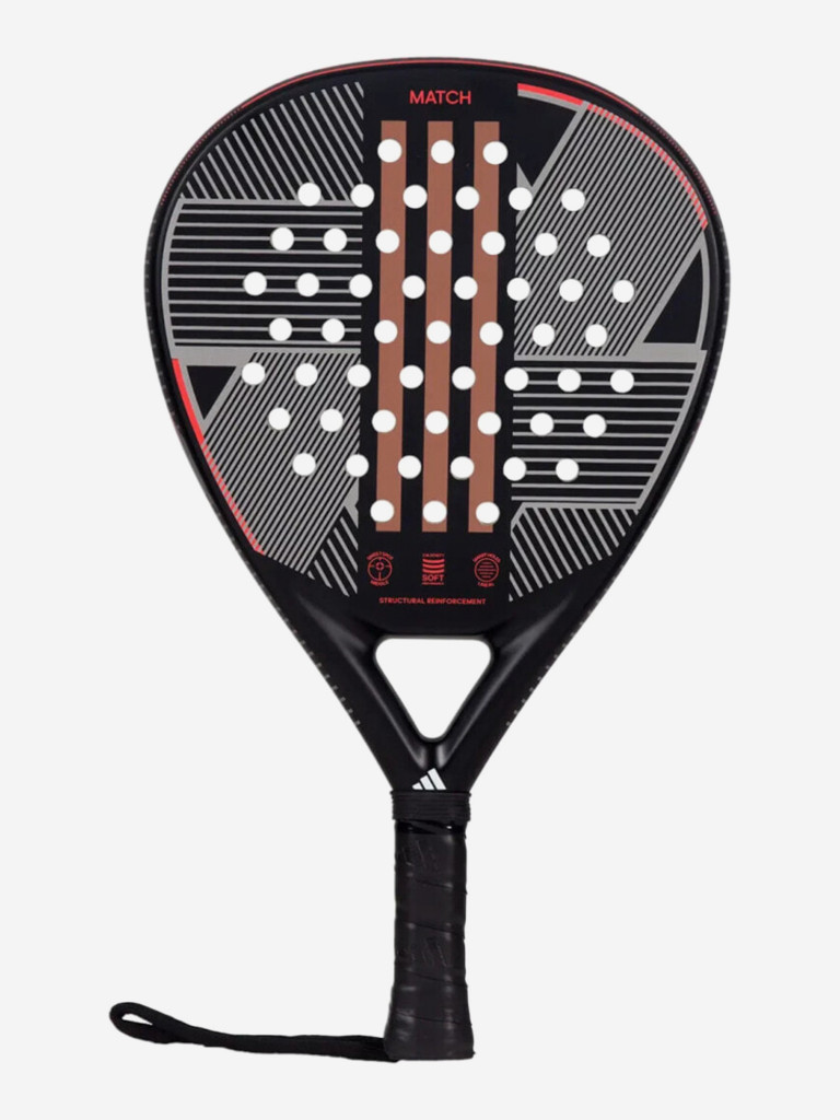 Ракетка для падела Adidas Match 3.3 Black Red 2024