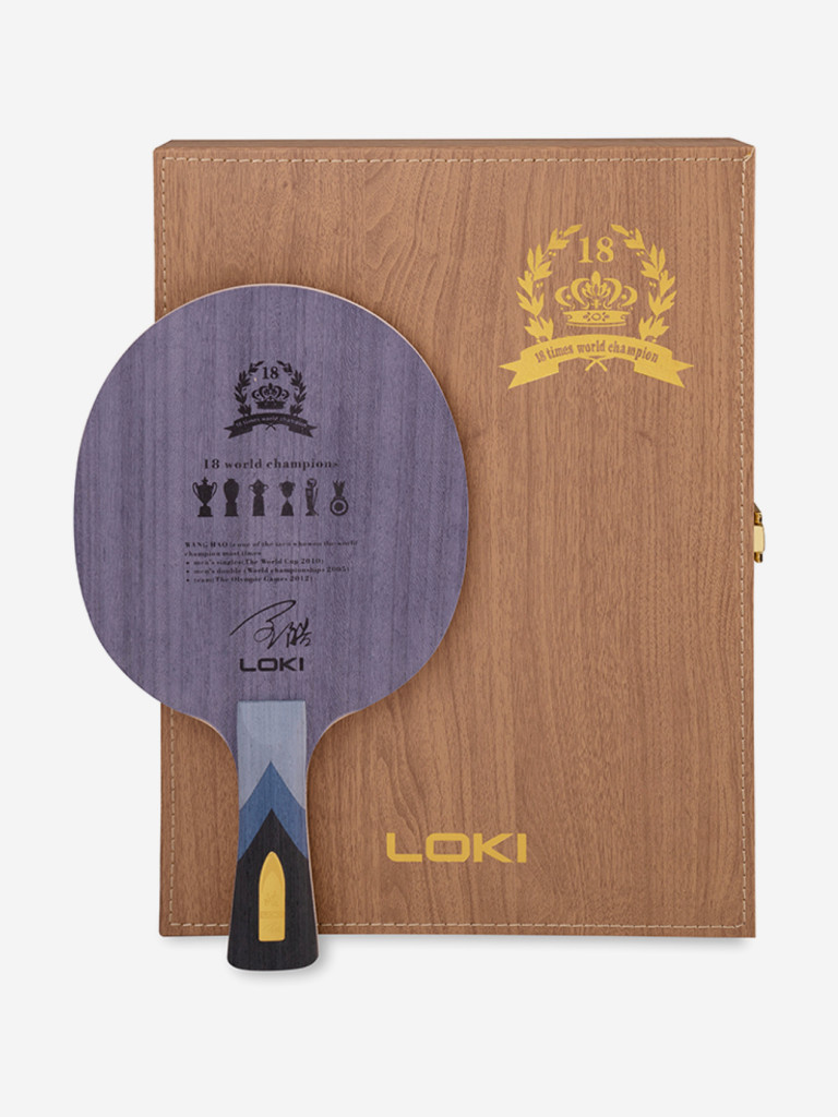 Основание для ракетки настольного тенниса LOKI Classic Wang Hao (FL) ALL+, (не важен пол и возраст)