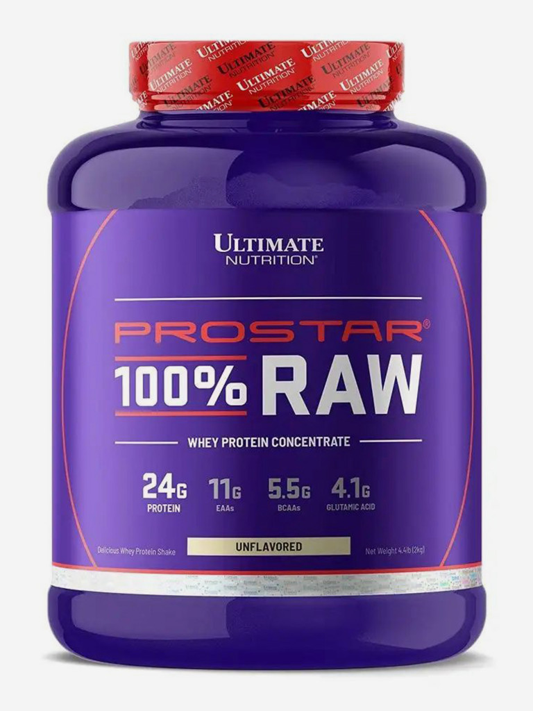 Протеин Ultimate Nutrition Prostar Raw, 2000 г, Без вкуса
