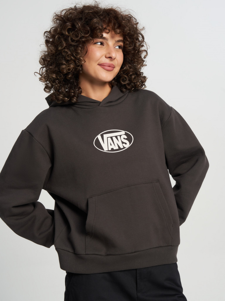 Худи женское Vans Oval Logo Relaxed