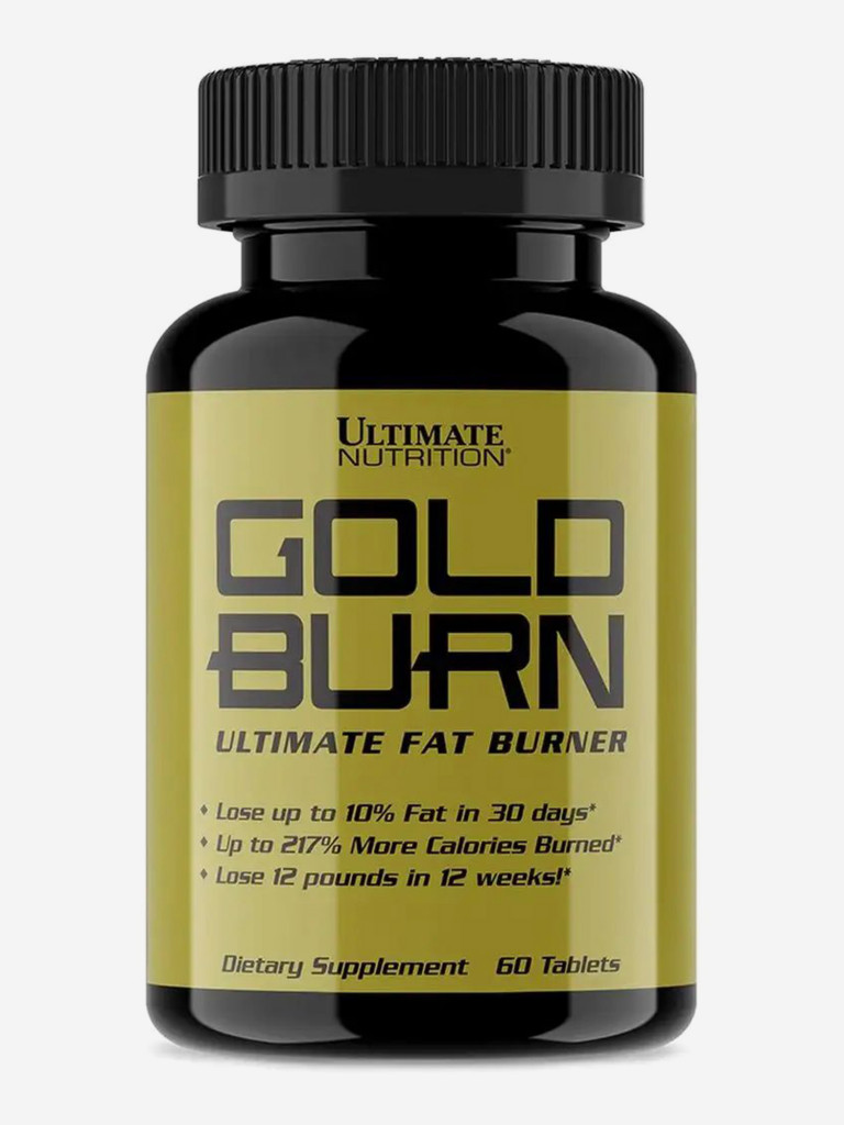 Жиросжигатель Ultimate Nutrition GOLD BURN, 60 таблеток