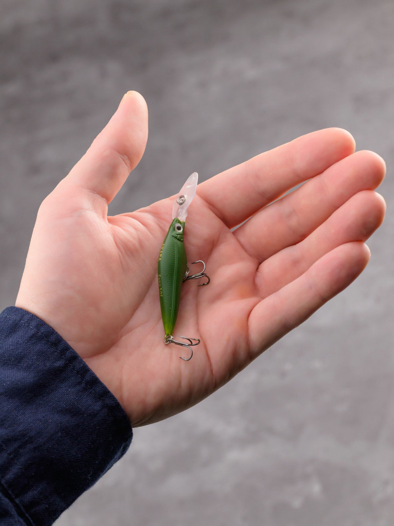 Воблер Akara Fang 50F минноу плавающий на окуня, голавля, форель 3,5гр A228