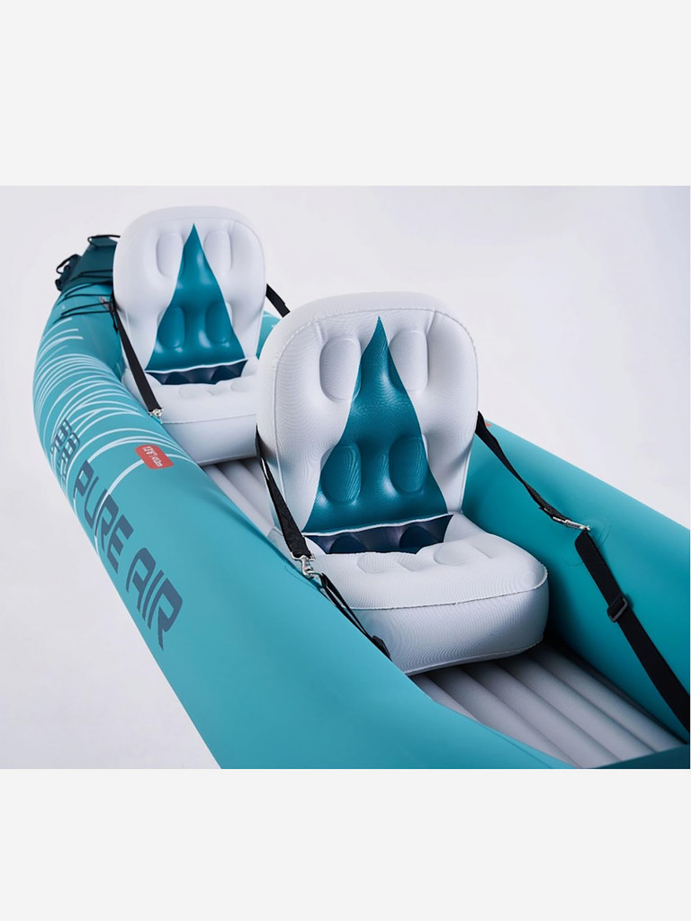 Надувная байдарка Kayak Glider-412 412x83х42см, весла, сиденья, киль, до 180кг, уп.1